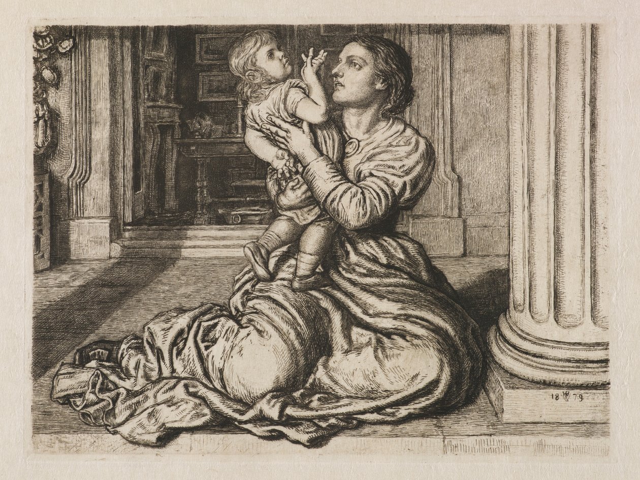 Der Abschied des Vaters von William Holman Hunt