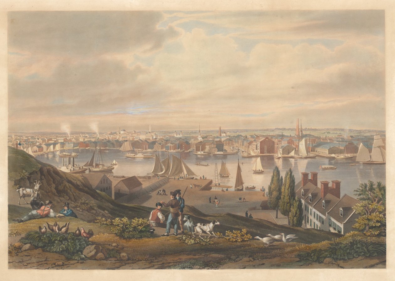 Baltimore vom Federal Hill von William James Bennett