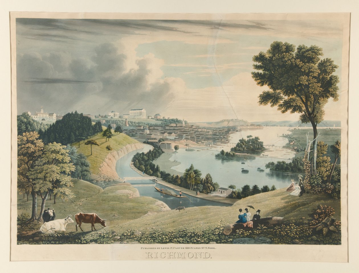 Blick auf Richmond von William James Bennett