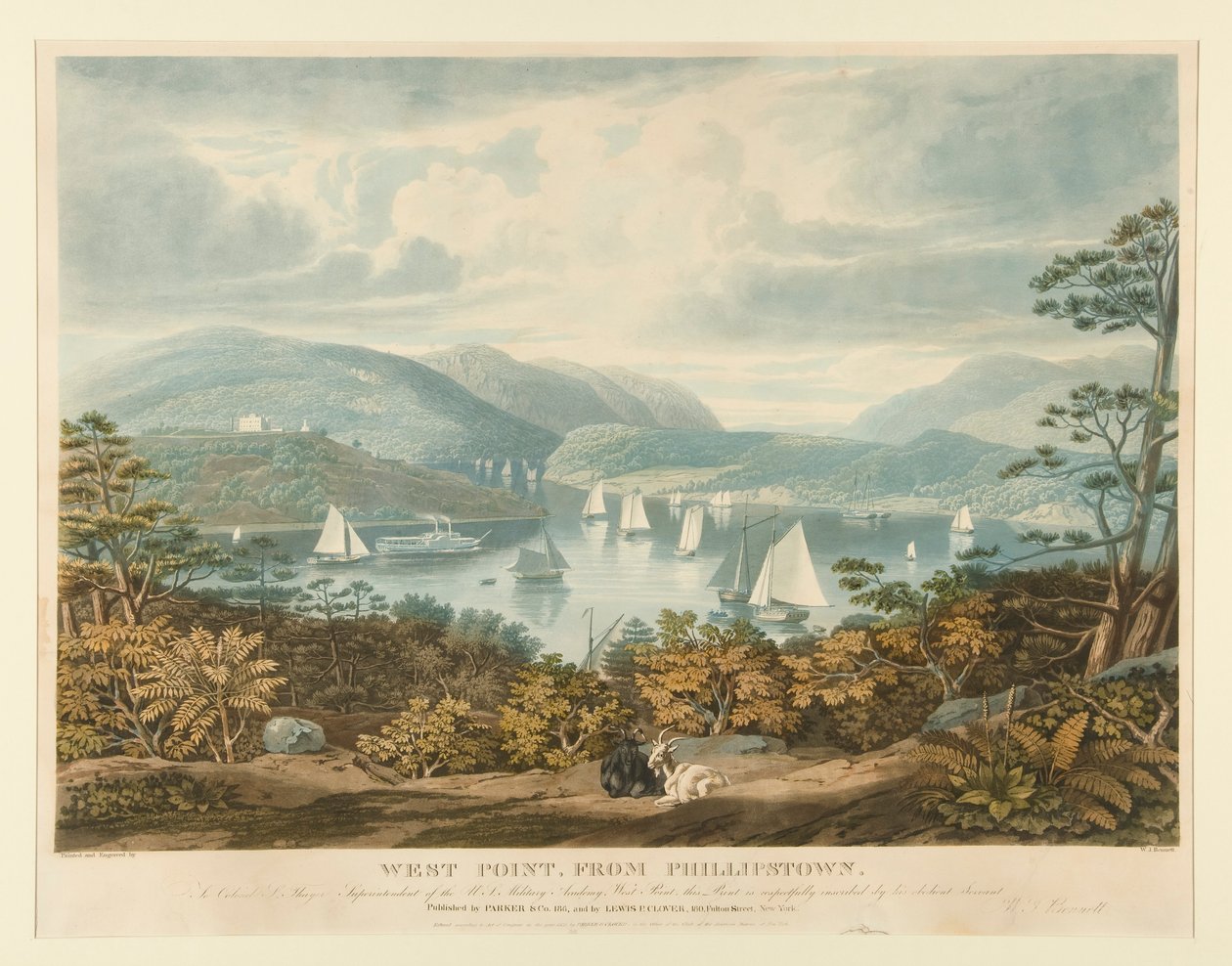 West Point, von Phillipstown von William James Bennett