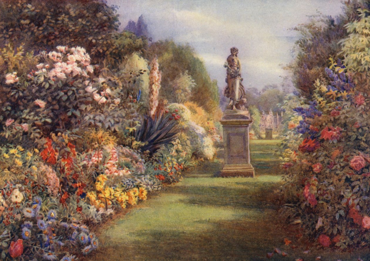 Grasweg im Hampton Court von William James Day