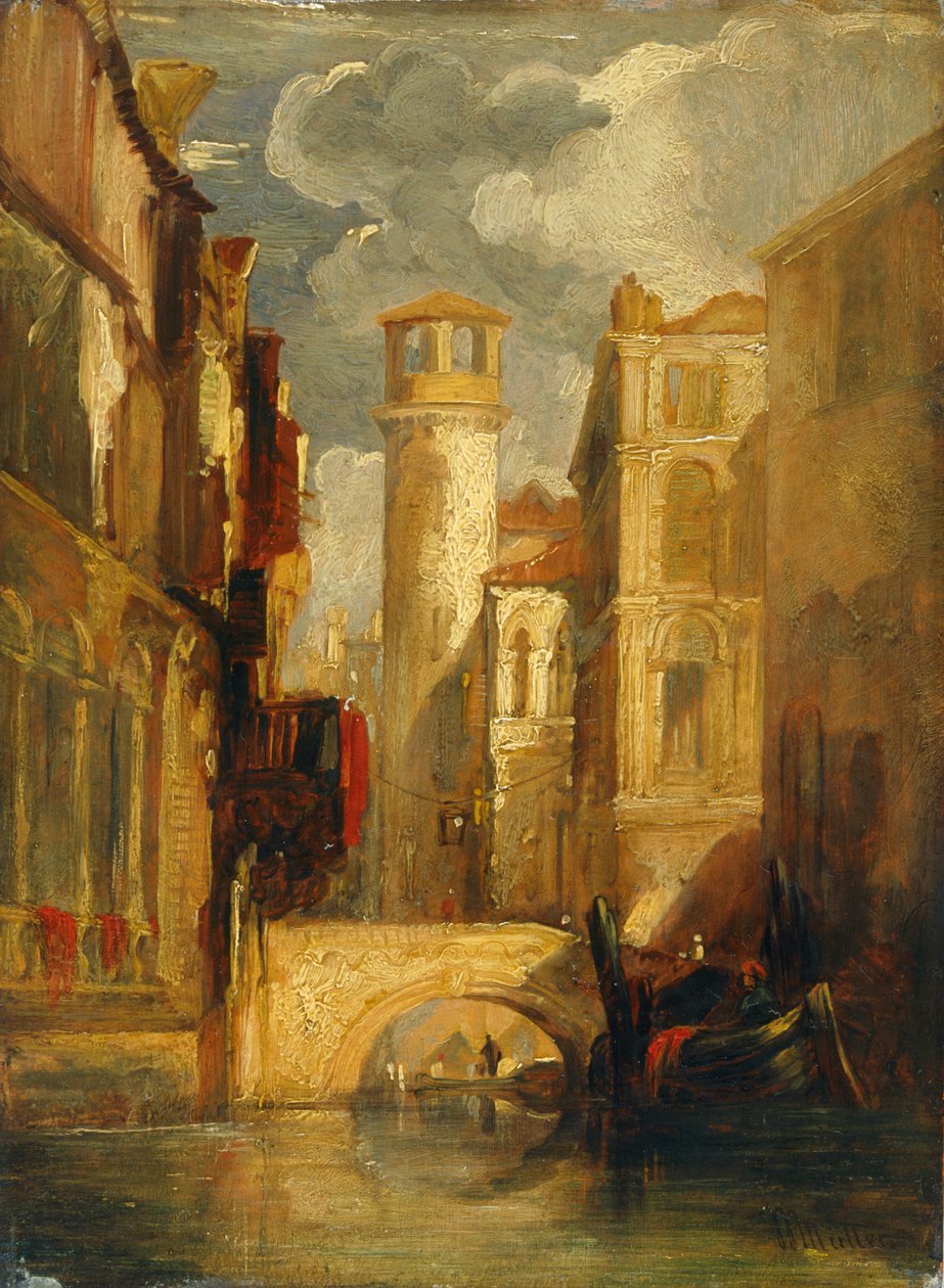 Venezianische Szene von William James Muller