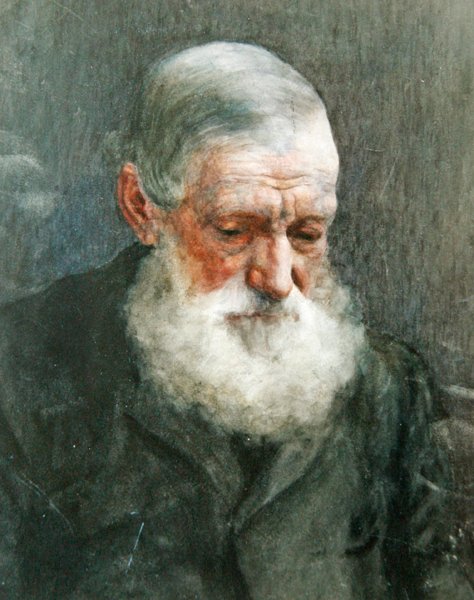 Porträt eines bärtigen Gentlemans, ca. 1880 von William John Wainwright