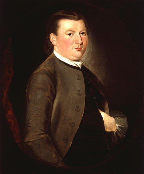 Porträt von David Gardiner Jr, ca. 1762-63 von William Johnston