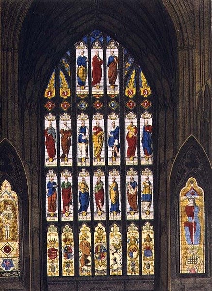 Die Westfenster, Tafel C aus 