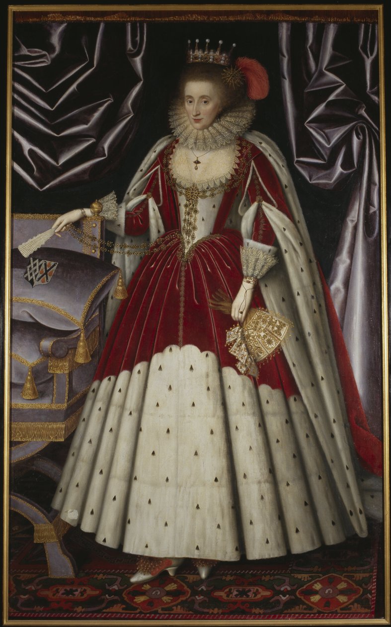 Porträt von Lucy Russell, Gräfin von Bedford (1580-1627), geb ...