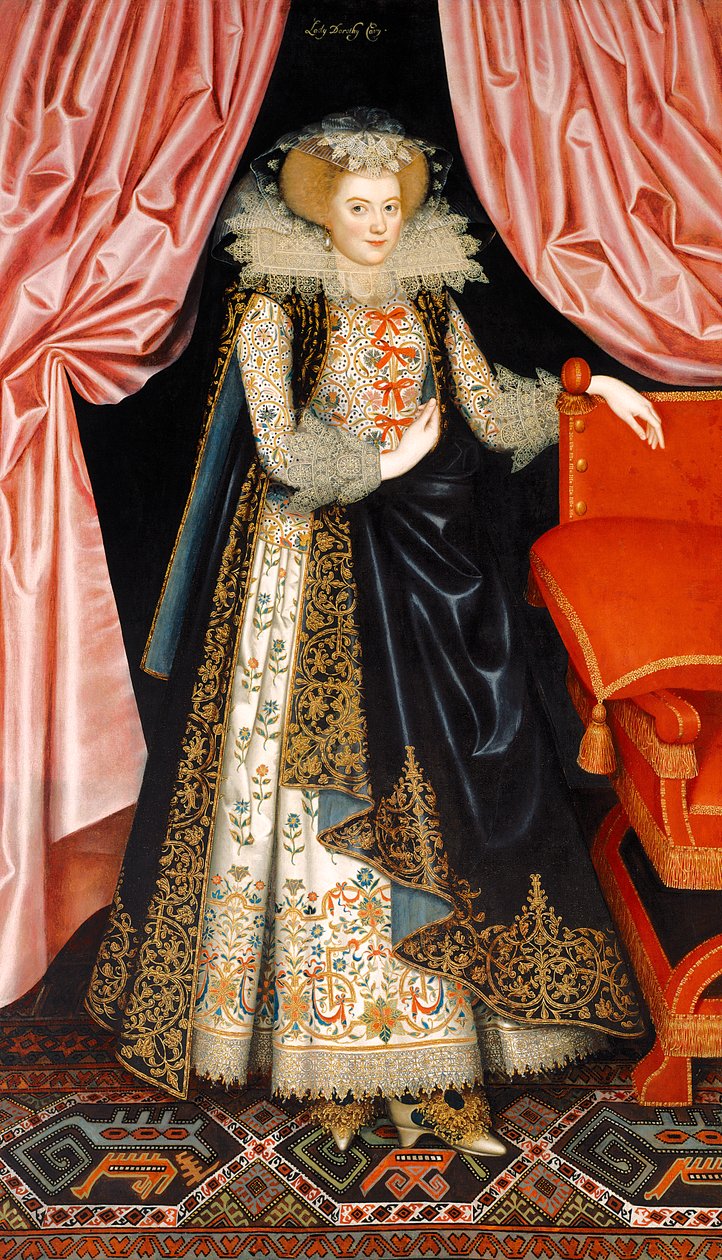 Wahrscheinlich Elizabeth Cary, geb. Tanfield von William Larkin