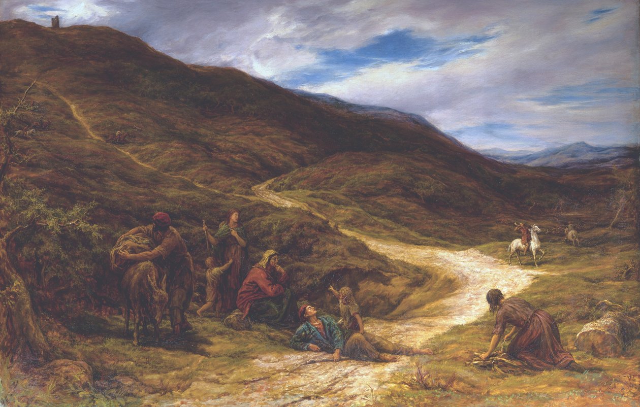 Über die Heide "Das Horn, das Horn, das lustige, lustige Horn" von William Linnell