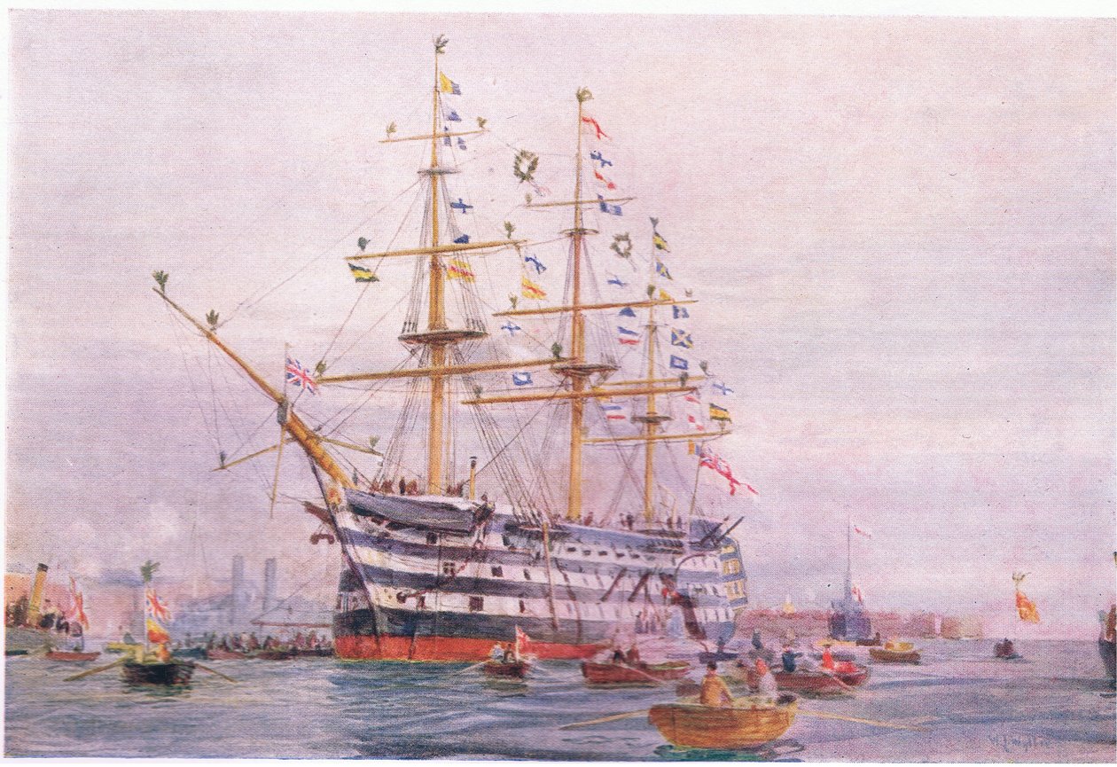 Trafalgar-Jubiläum von William Lionel Wyllie