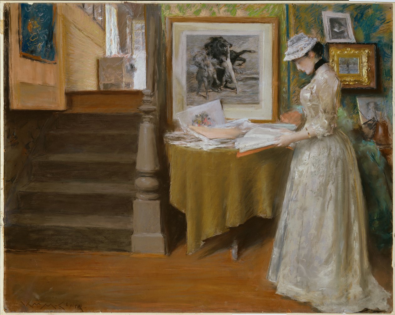 Im Studio, ca. 1892-93 von William Merritt Chase