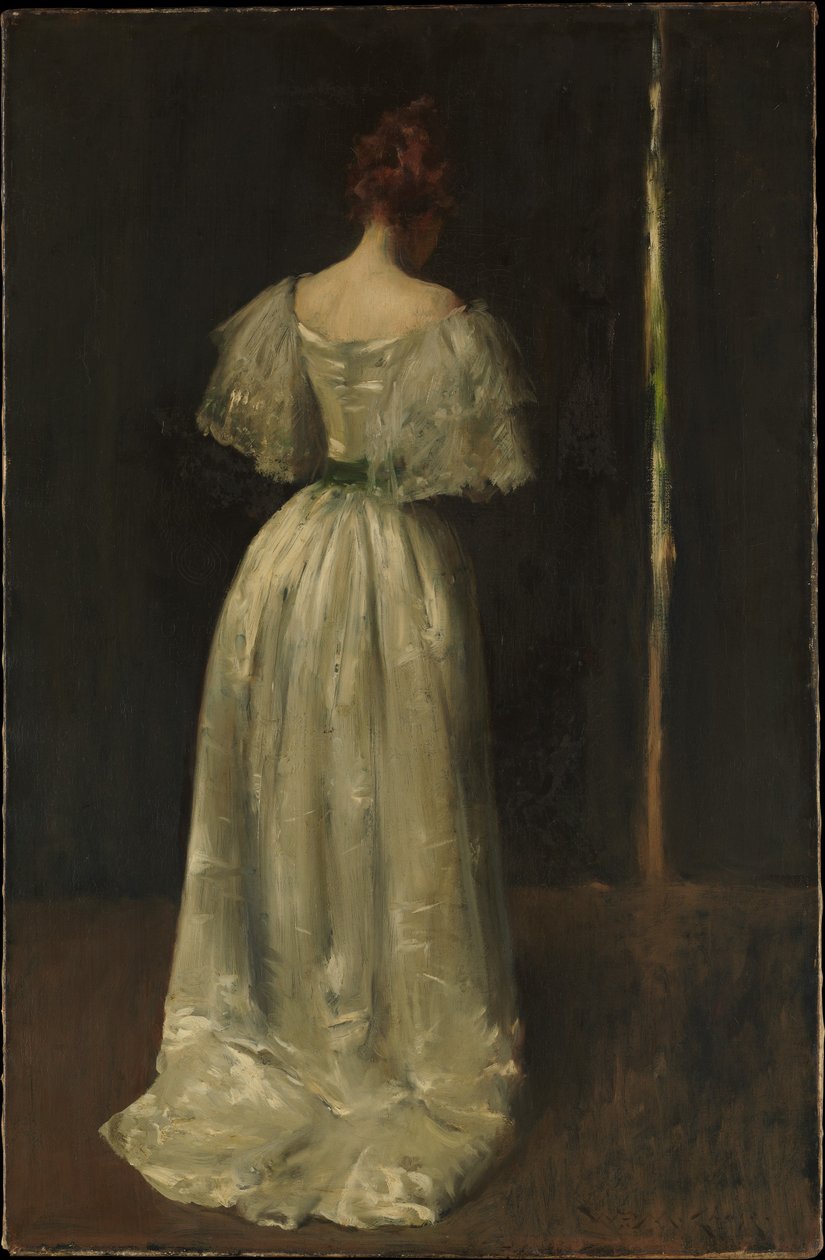 Dame des siebzehnten Jahrhunderts von William Merritt Chase
