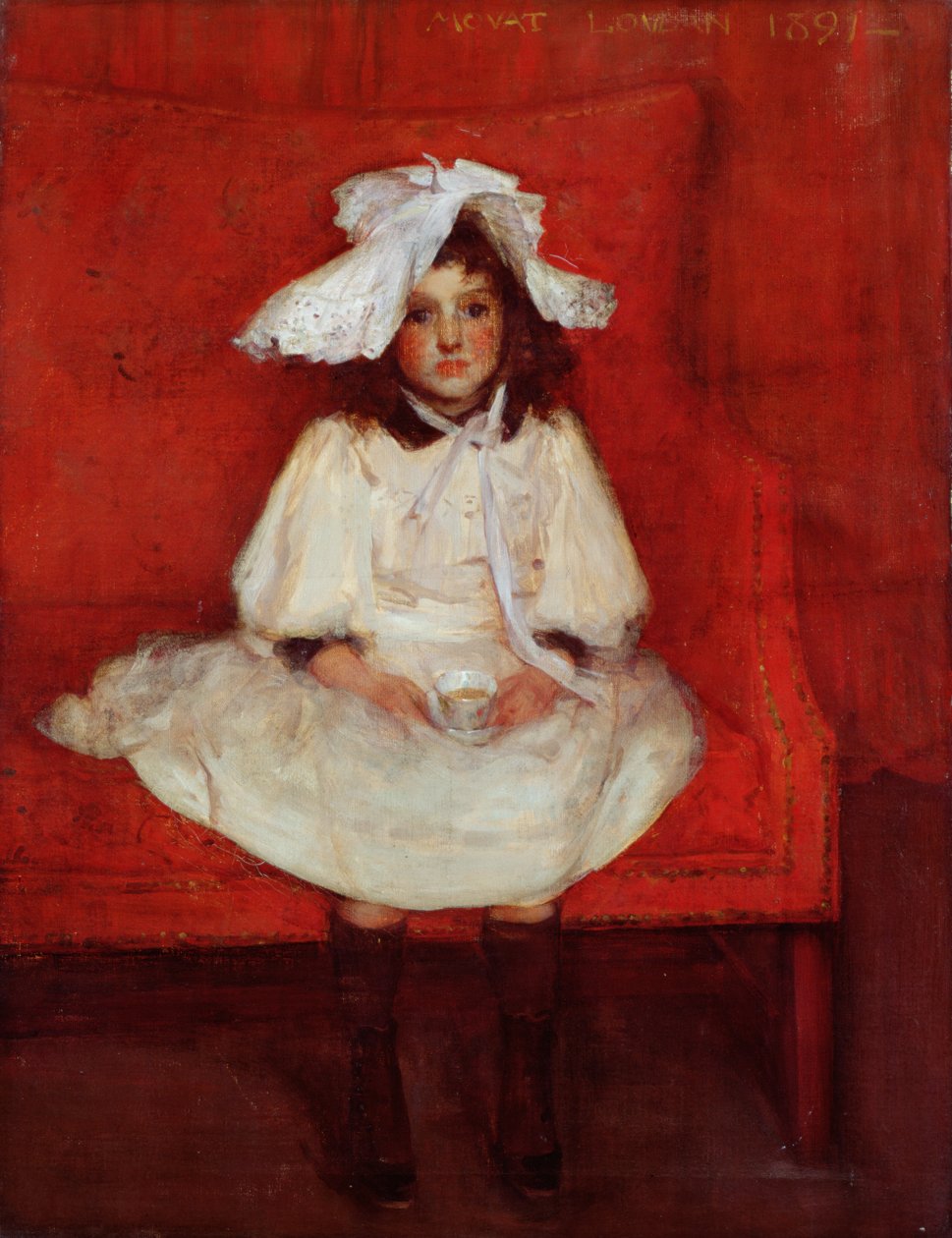 Das rote Sofa von William Mouat Loudan