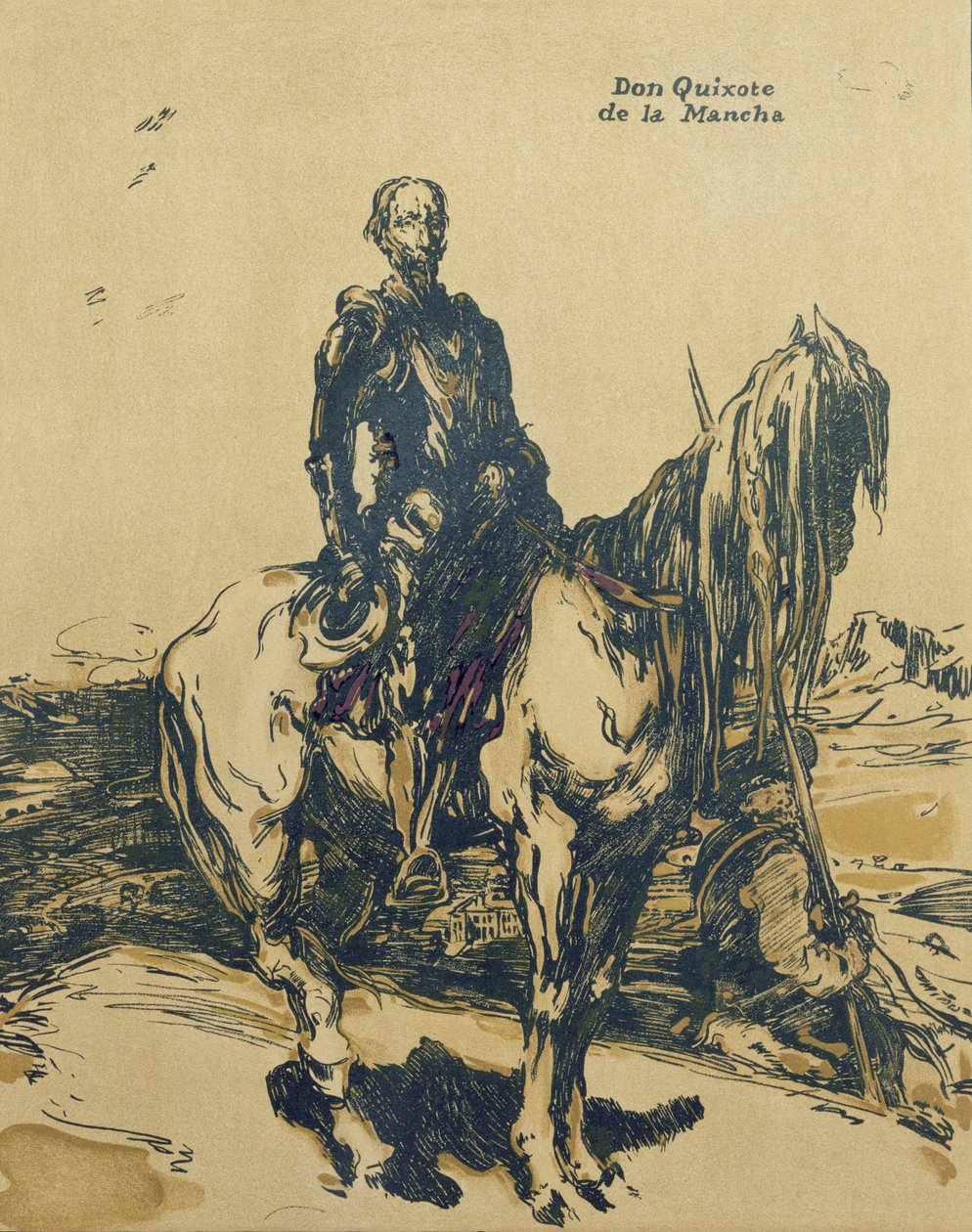 Don Quijote von der Mancha, Illustration aus 