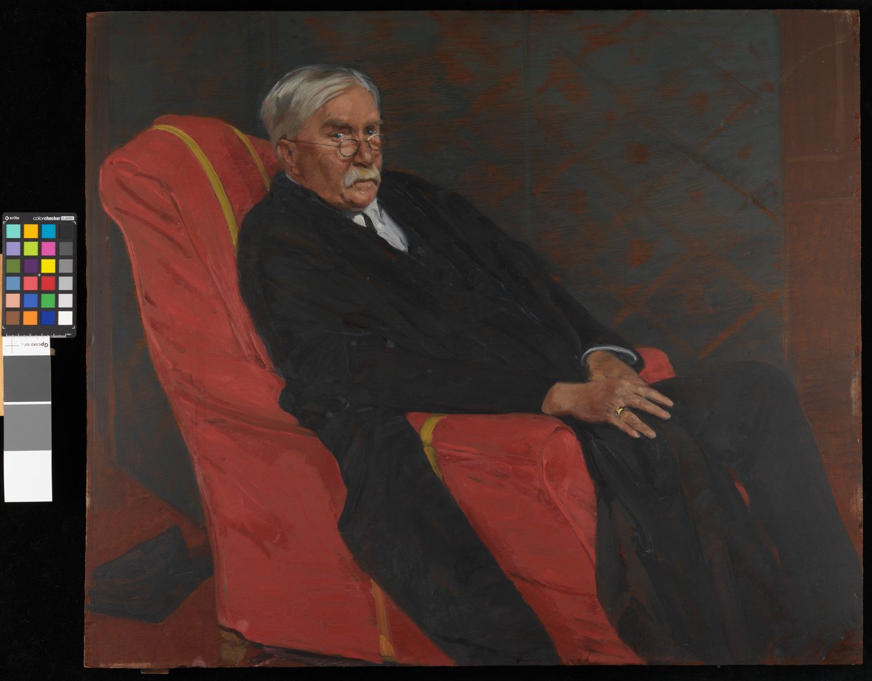 Porträt von Dr. A.C. Benson von William Nicholson