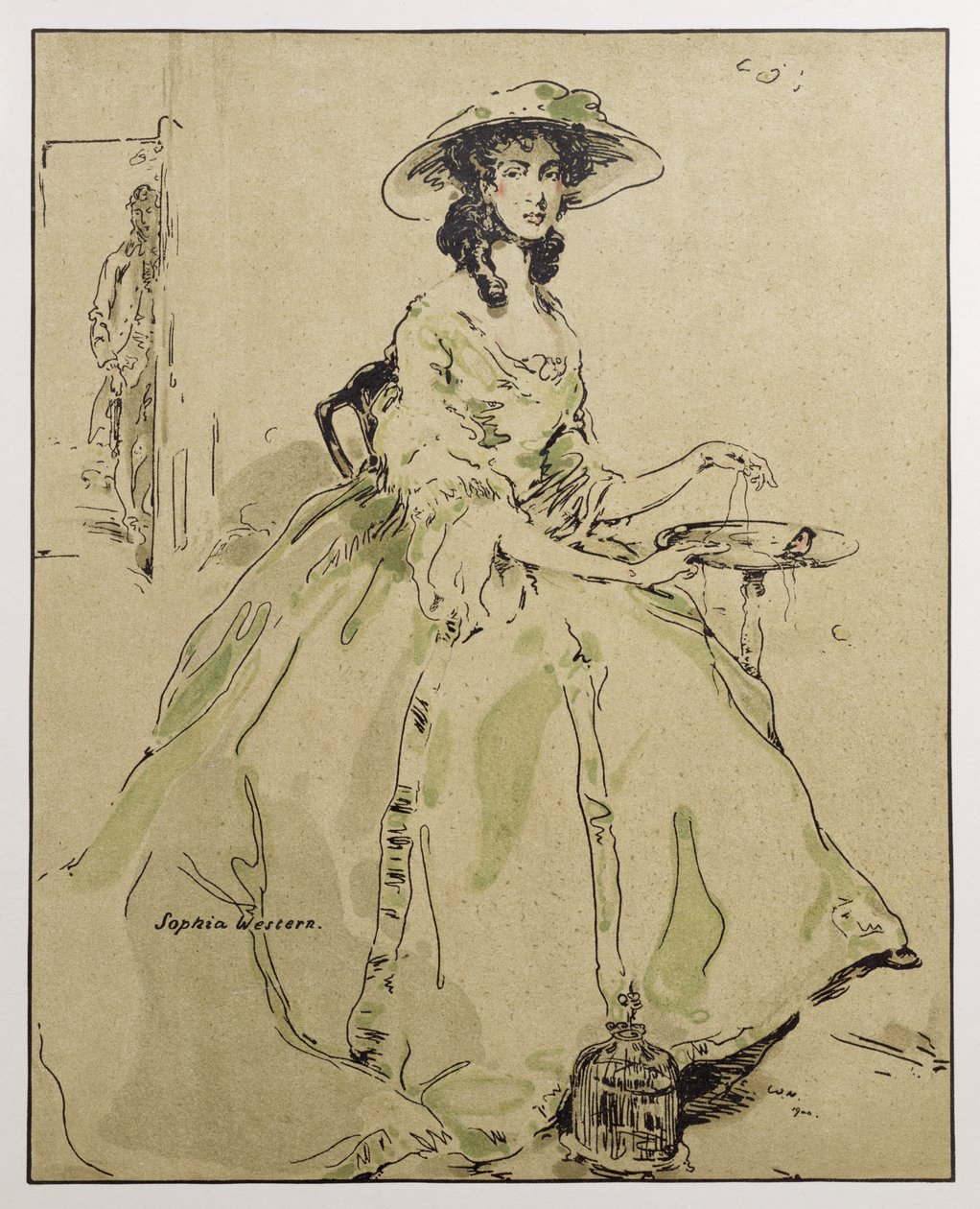 Sophia Western, Illustration aus 