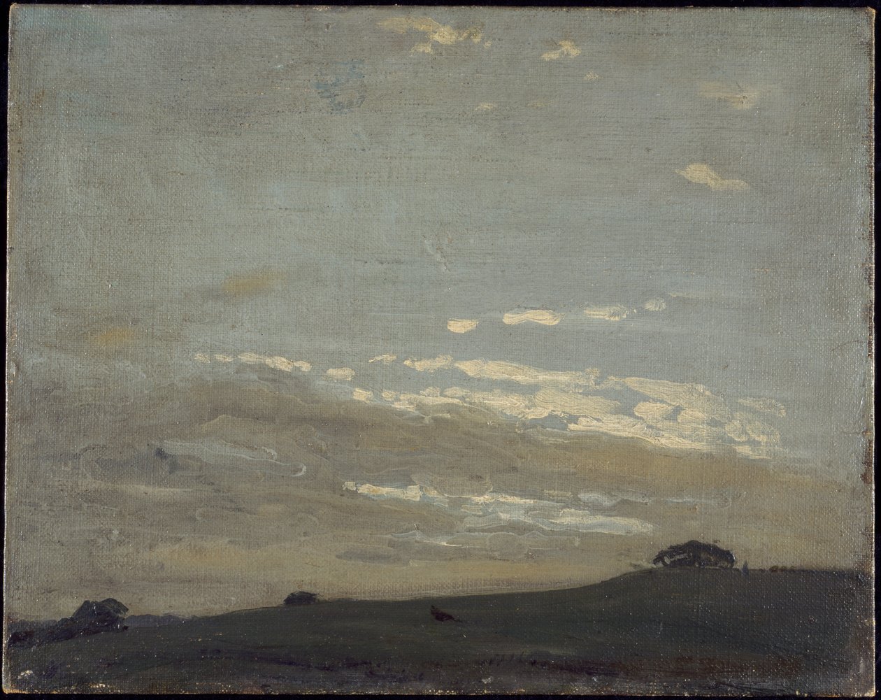 Der silberne Sonnenuntergang von William Nicholson