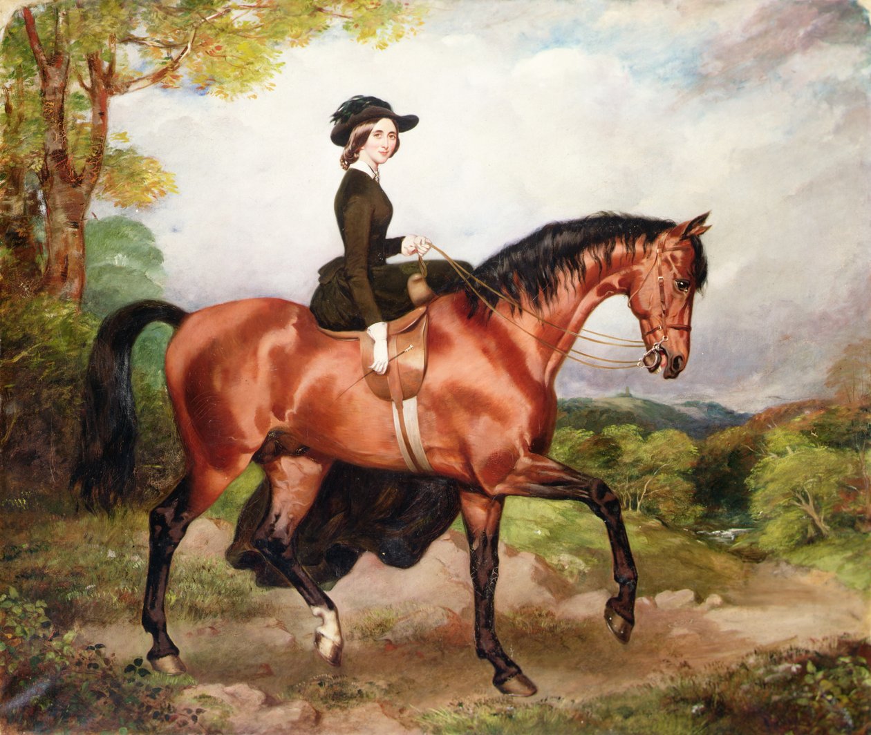 Porträt von Mrs. Thomas Conolly aus Castletown Co. Kildare von William Osbourne