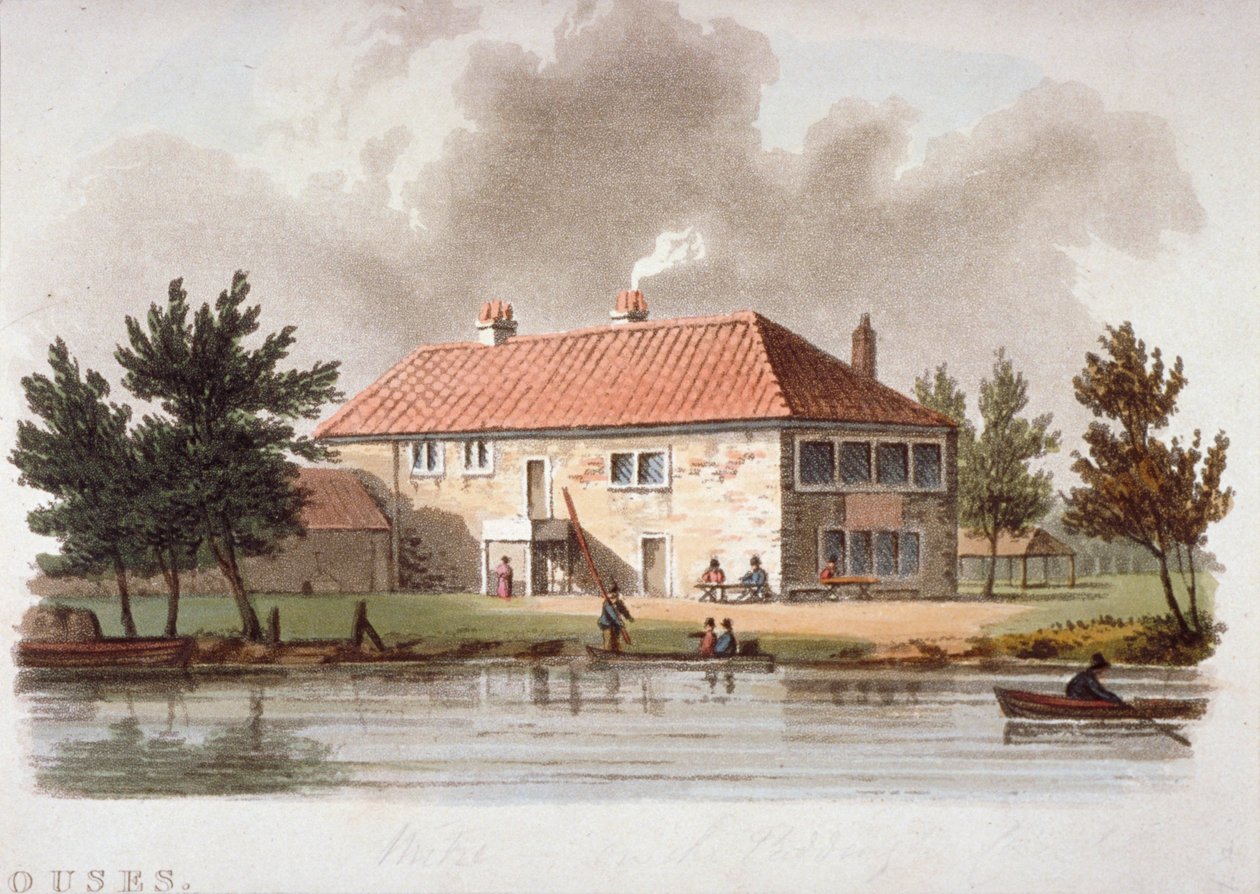 Die Mitre Tavern am Paddington-Kanal, London von William Pickett