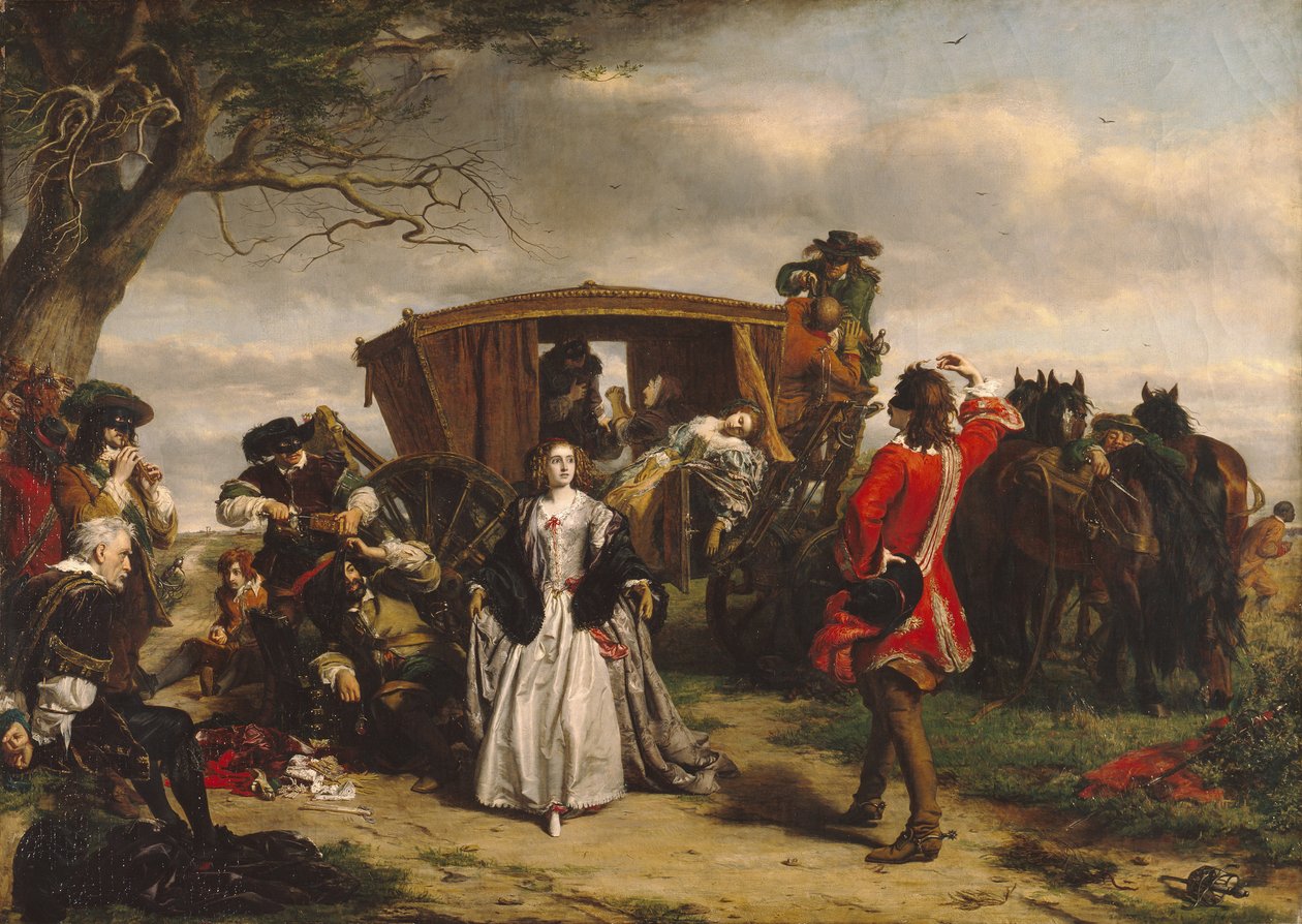 Claude Duval, Illustration aus 