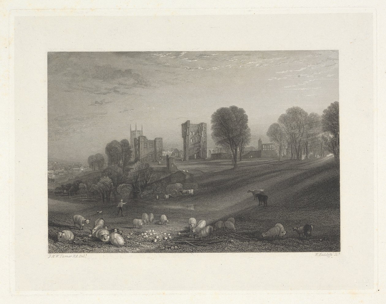 Ashby de la Zouch, Leicestershire von William Radclyffe