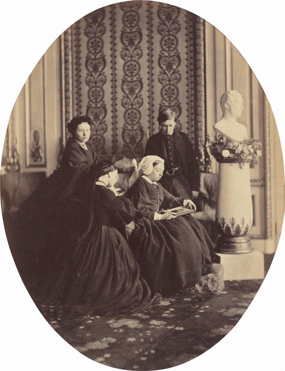 Königin Victoria in Trauer, 1862 von William Samuel Bambridge
