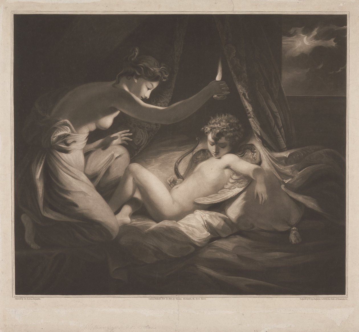Amor und Psyche von William Say