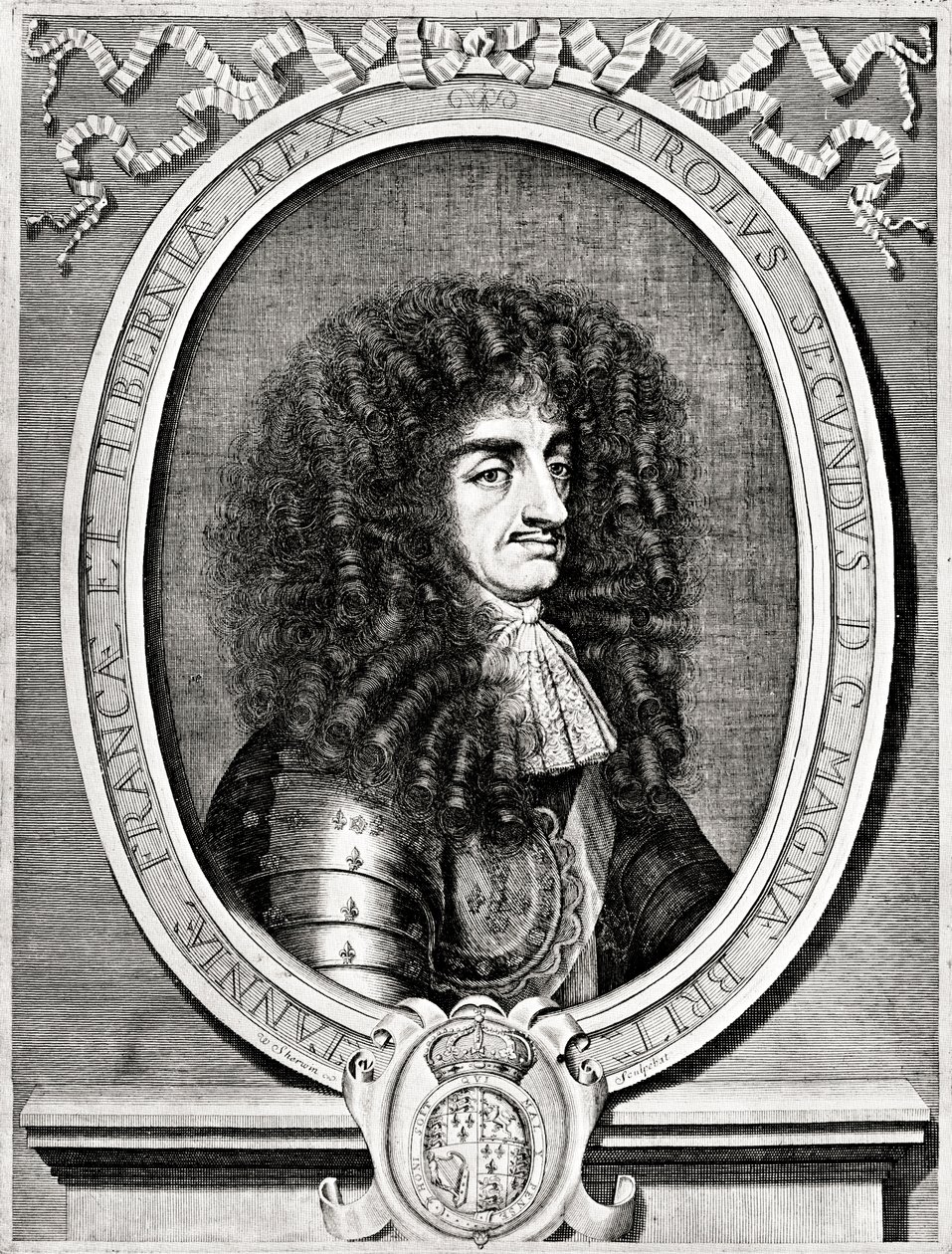 Karl II., König von Großbritannien und Irland, 19. Jahrhundert von William Sherwin