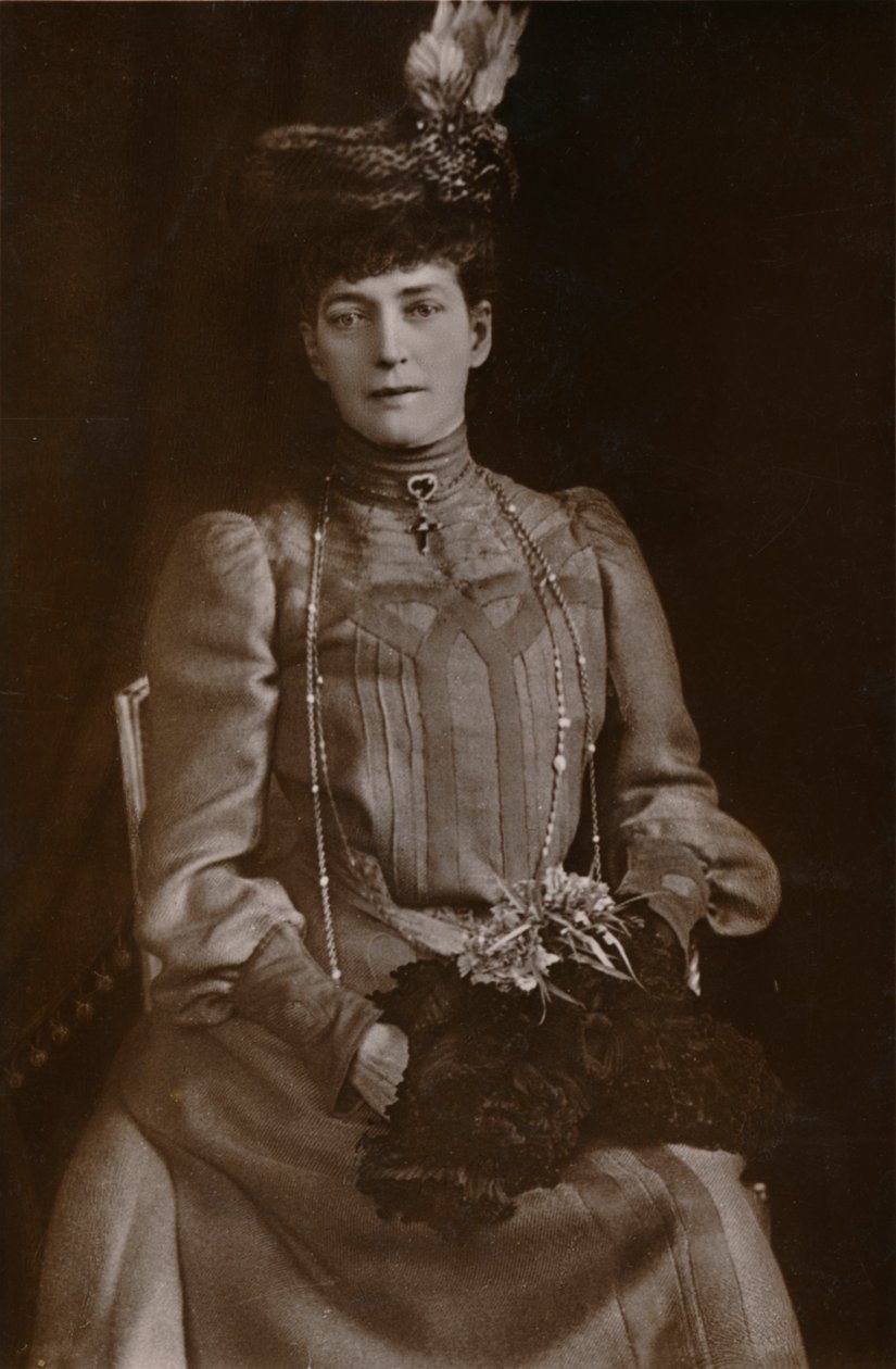 Alexandra, Königin von König Edward VII. des Vereinigten Königreichs, 1905 von William Slade Stuart