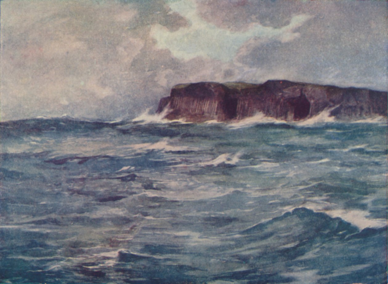 Staffa und seine Höhlen, 1910 von William Smith