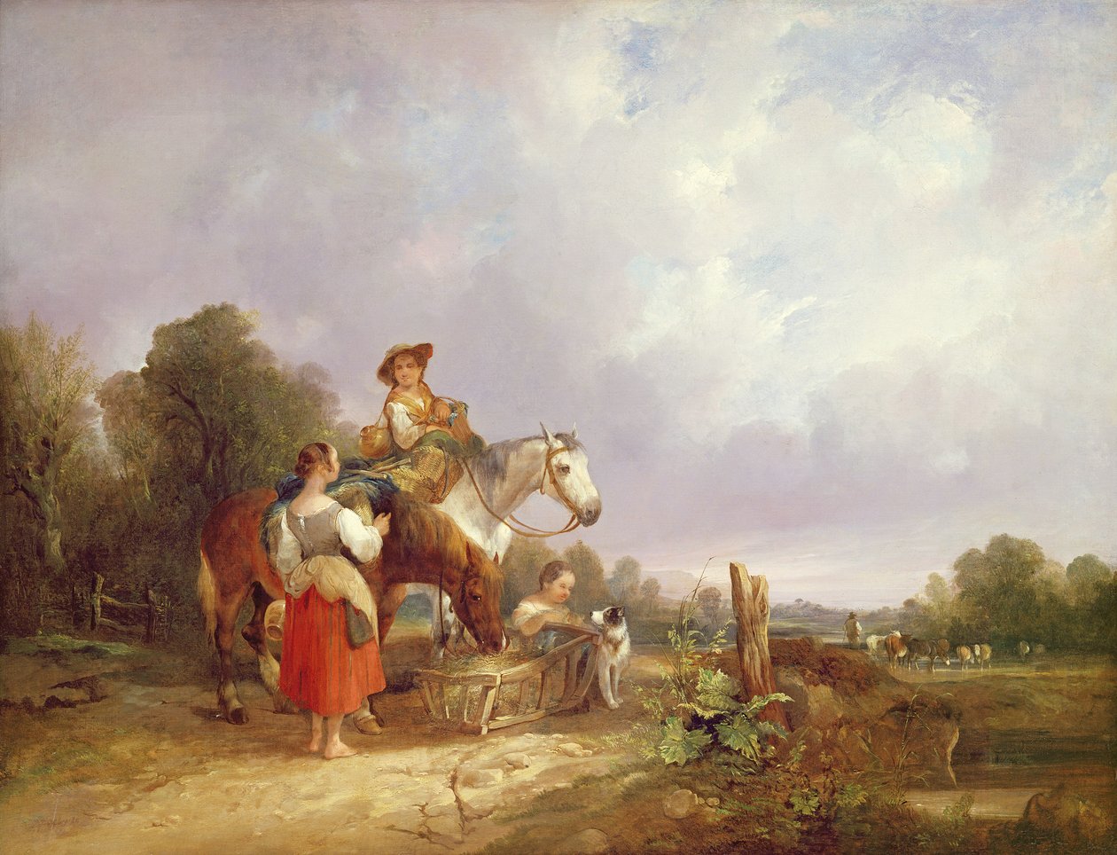 Unbekanntes Bild von William Snr. Shayer