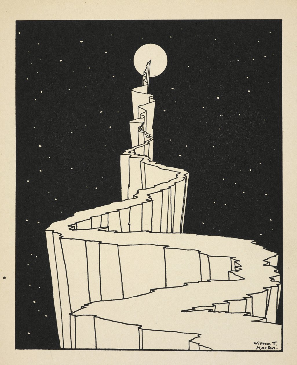 Der Weg zum Mond, Platte 39 aus 