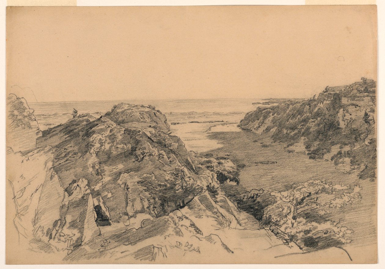 Paradies und Fegefeuer, Middletown, Rhode Island, ca. 1875–80 von William Trost Richards