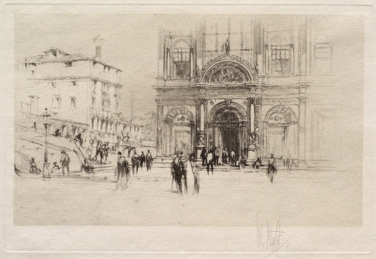 Krankenhaus von St. Markus, Venedig von William Walcot