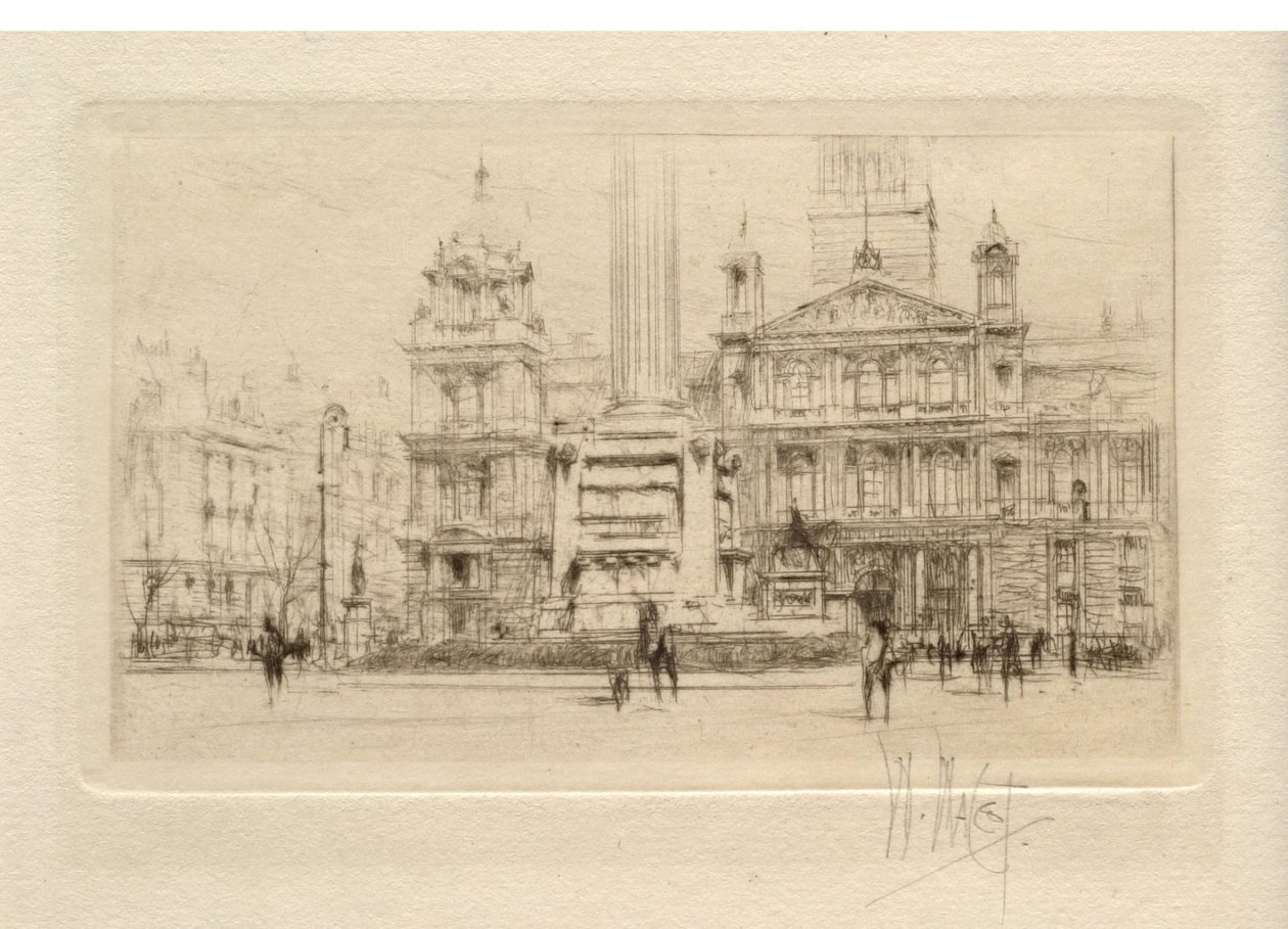 Städtische Gebäude, Glasgow von William Walcot
