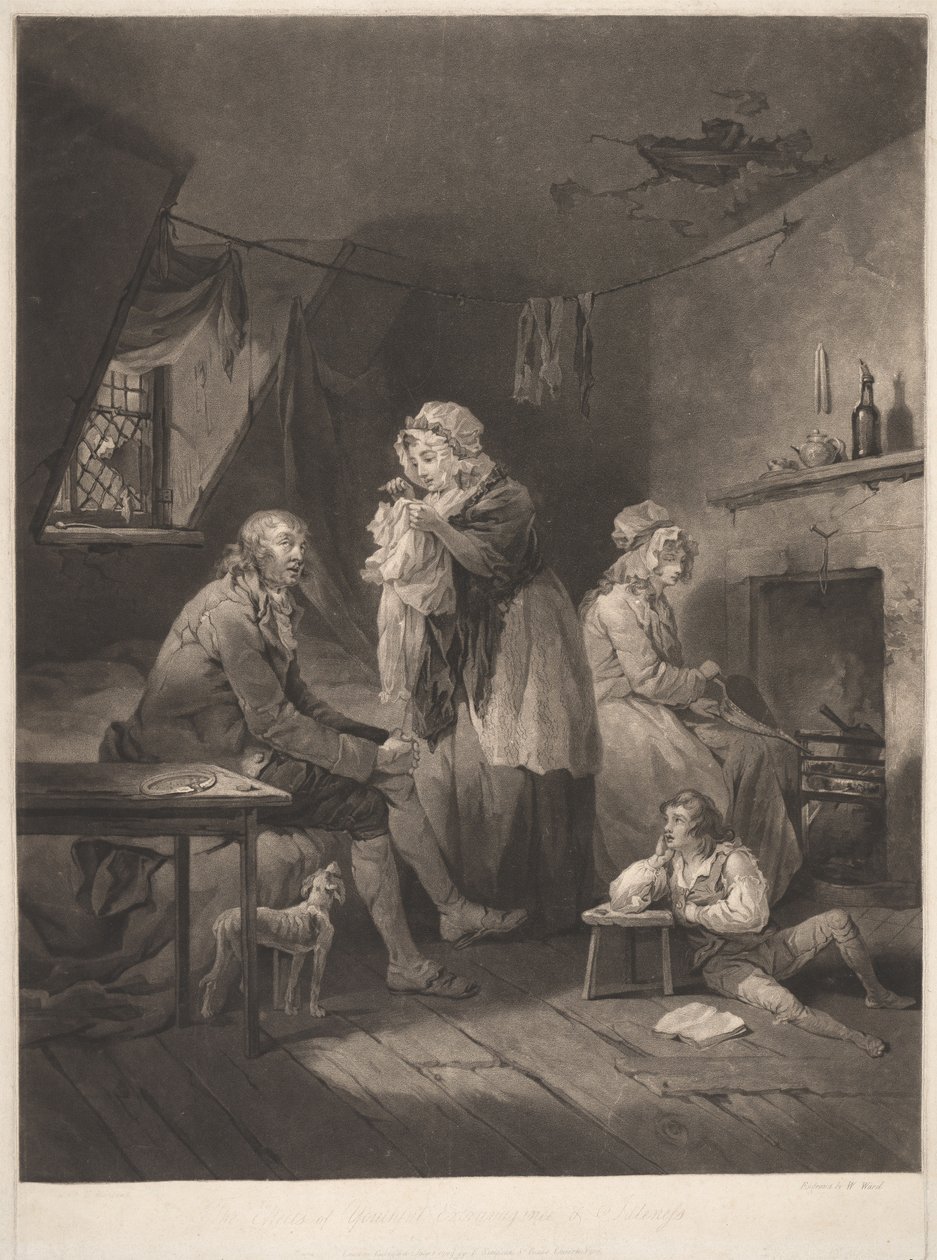 Die Folgen jugendlicher Verschwendungssucht und Trägheit von William Ward