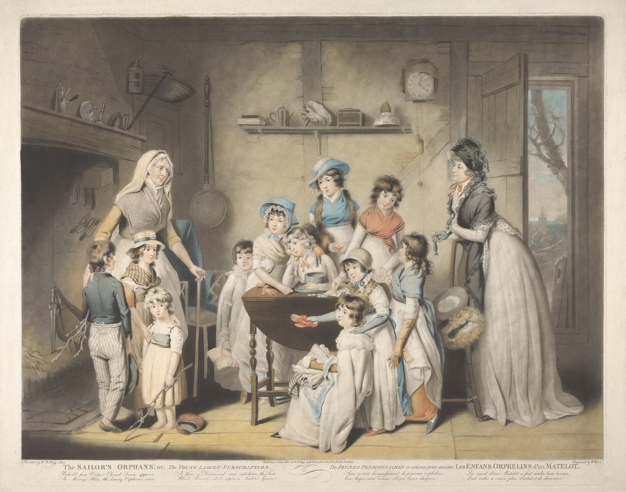 Die Waisen des Seemanns oder die Spendenaktion junger Damen von William Ward