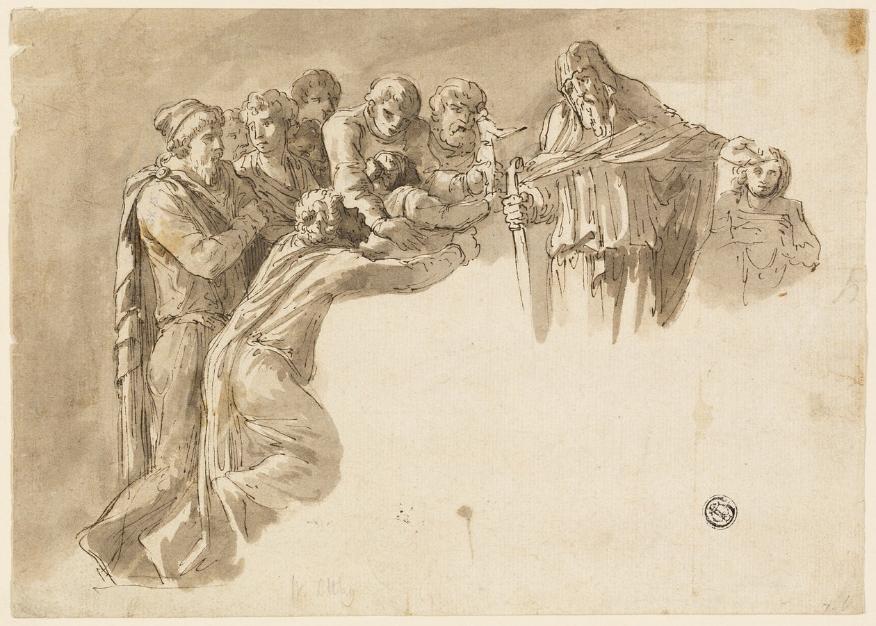 Patriarch und Jugendliche von William Young Ottley