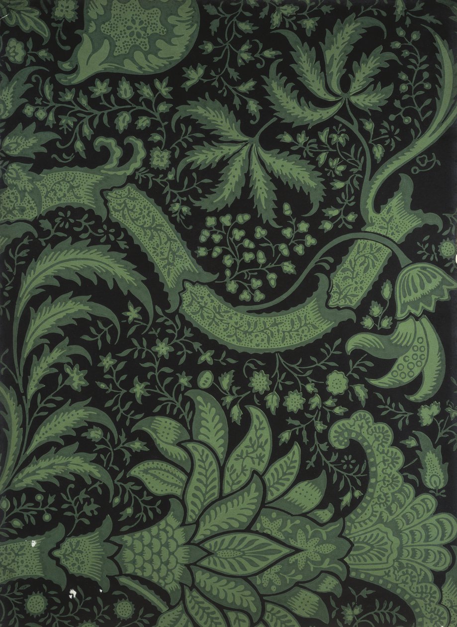 Tapetenmusterbuch, vor 1917 (Druck) von William and Company Morris