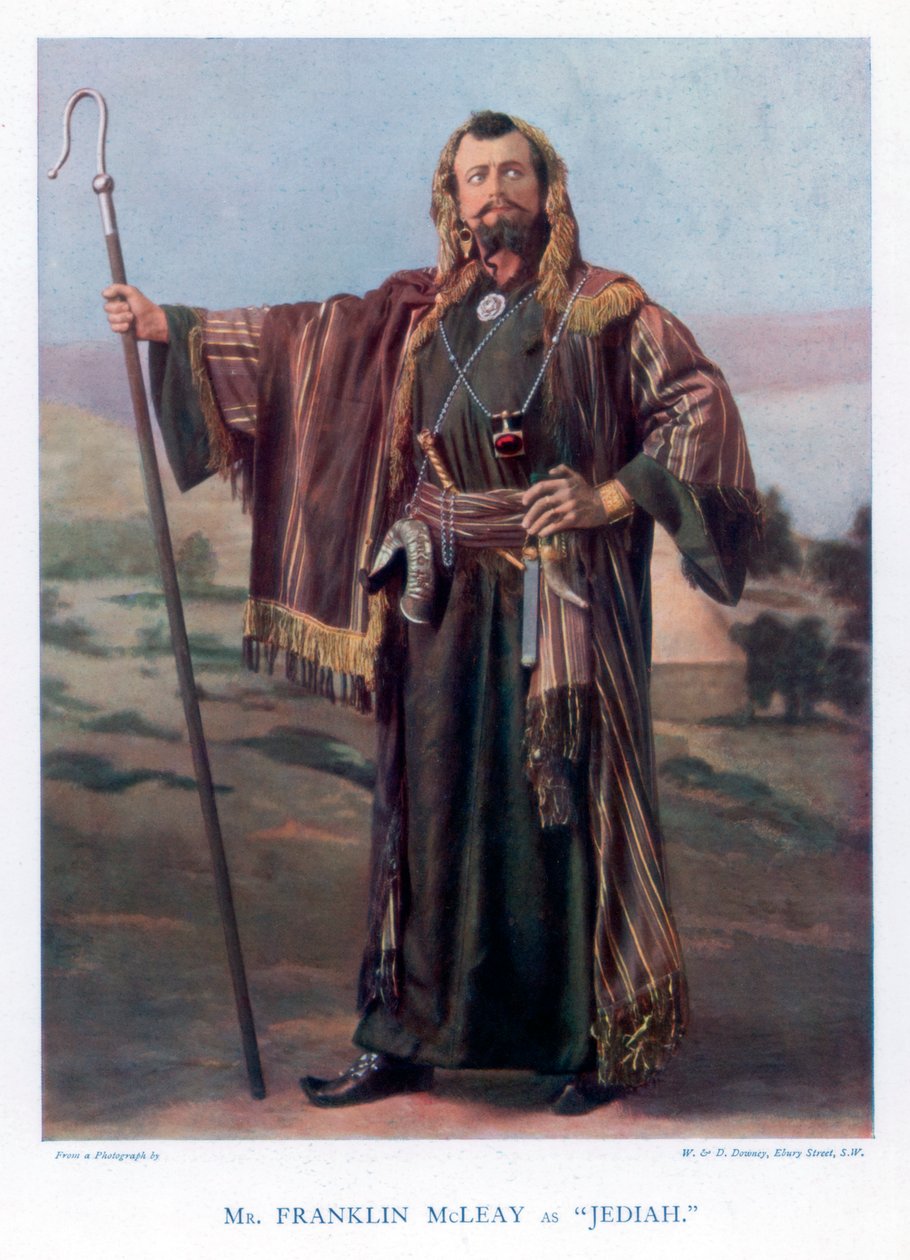 Franklin McLeay, kanadischer Schauspieler, 1901 von William and Daniel Downey