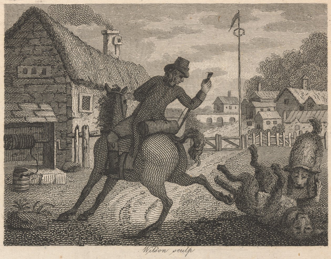Der Köter, das Pferd und der Schäferhund von Wilson