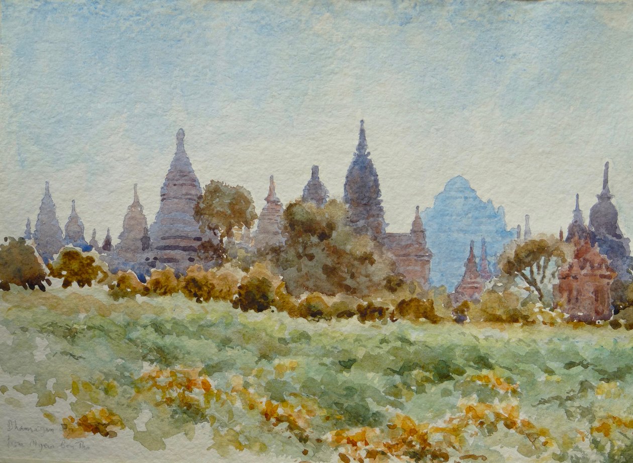 Dhamayan Gyi von Myew Bon Tha, Bagan von Wilson Clive