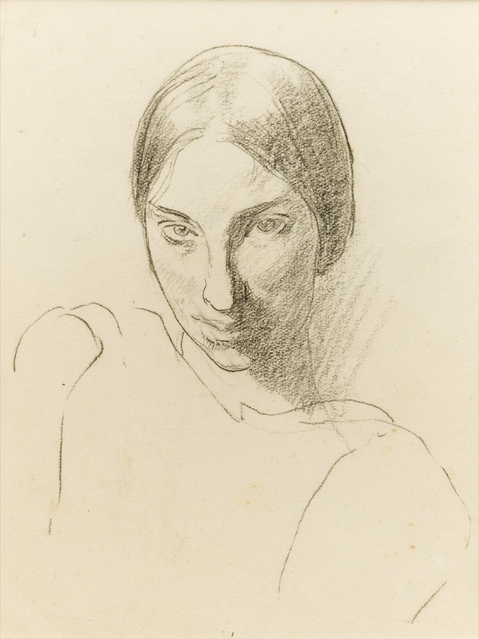 Selbstporträt, ca. 1923 von Winifred Knights