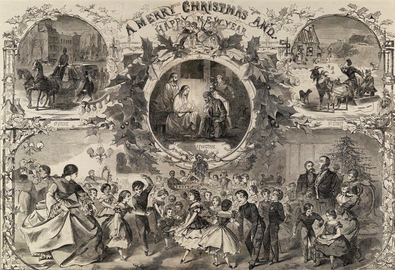 Frohe Weihnachten und ein glückliches neues Jahr, aus Harper