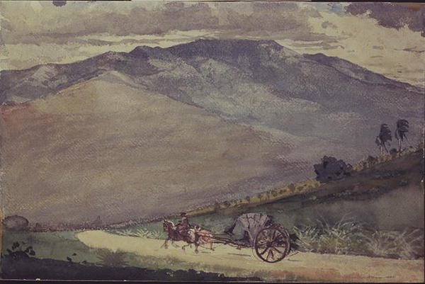 Eine Volante auf einer Bergstraße, Kuba von Winslow Homer