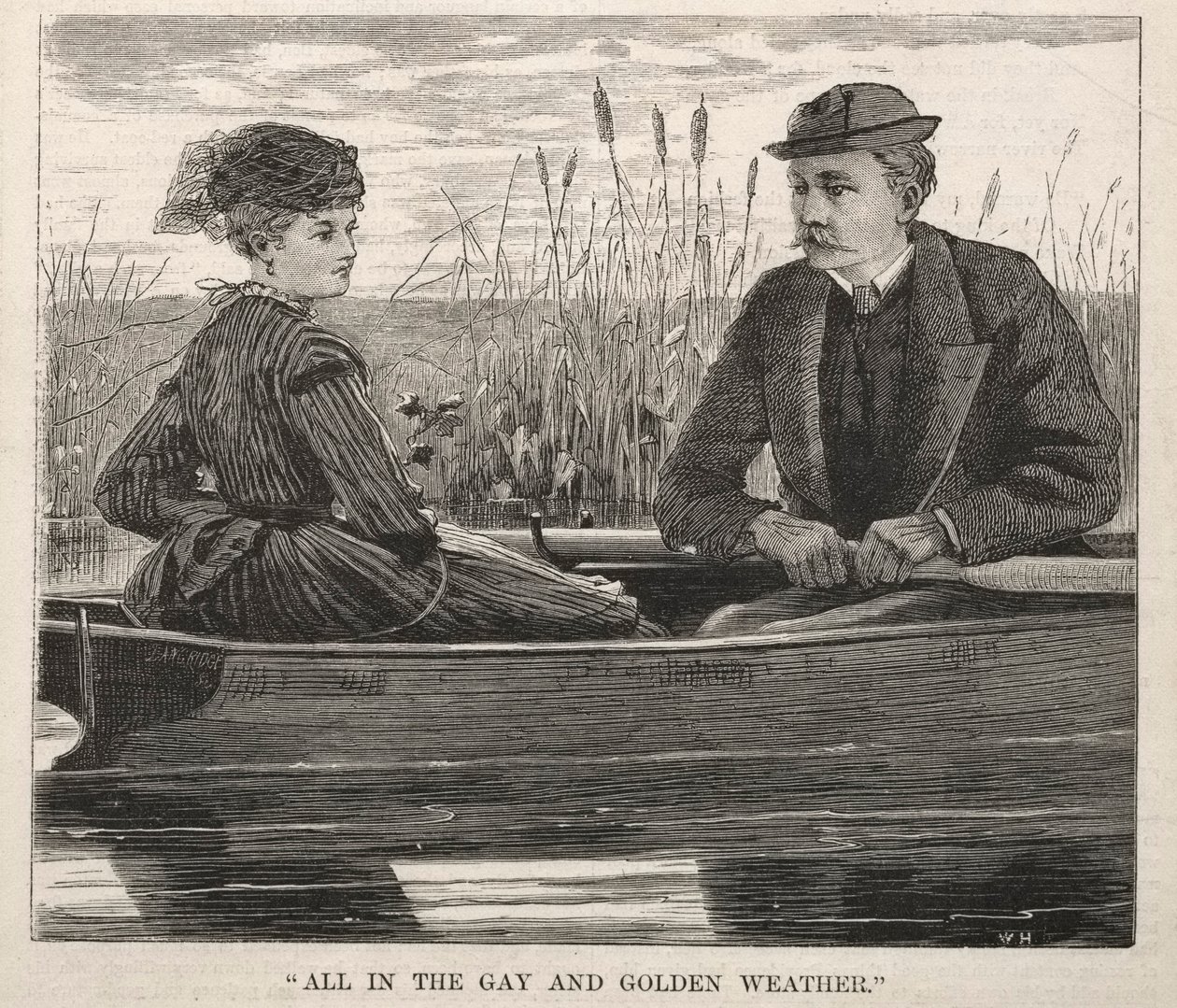 Alles im fröhlichen und goldenen Wetter, 1869 von Winslow Homer