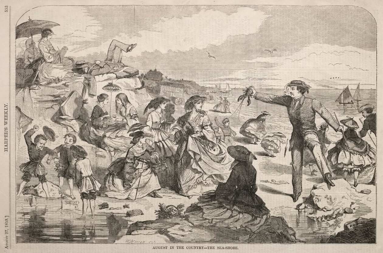 August auf dem Land - Die Küste von Winslow Homer