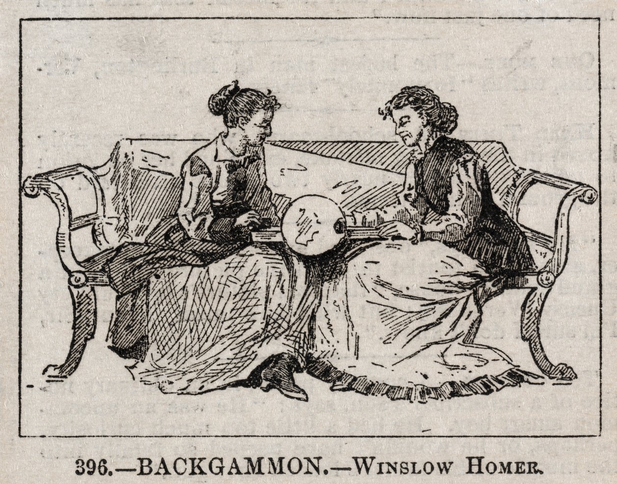 Backgammon von Winslow Homer