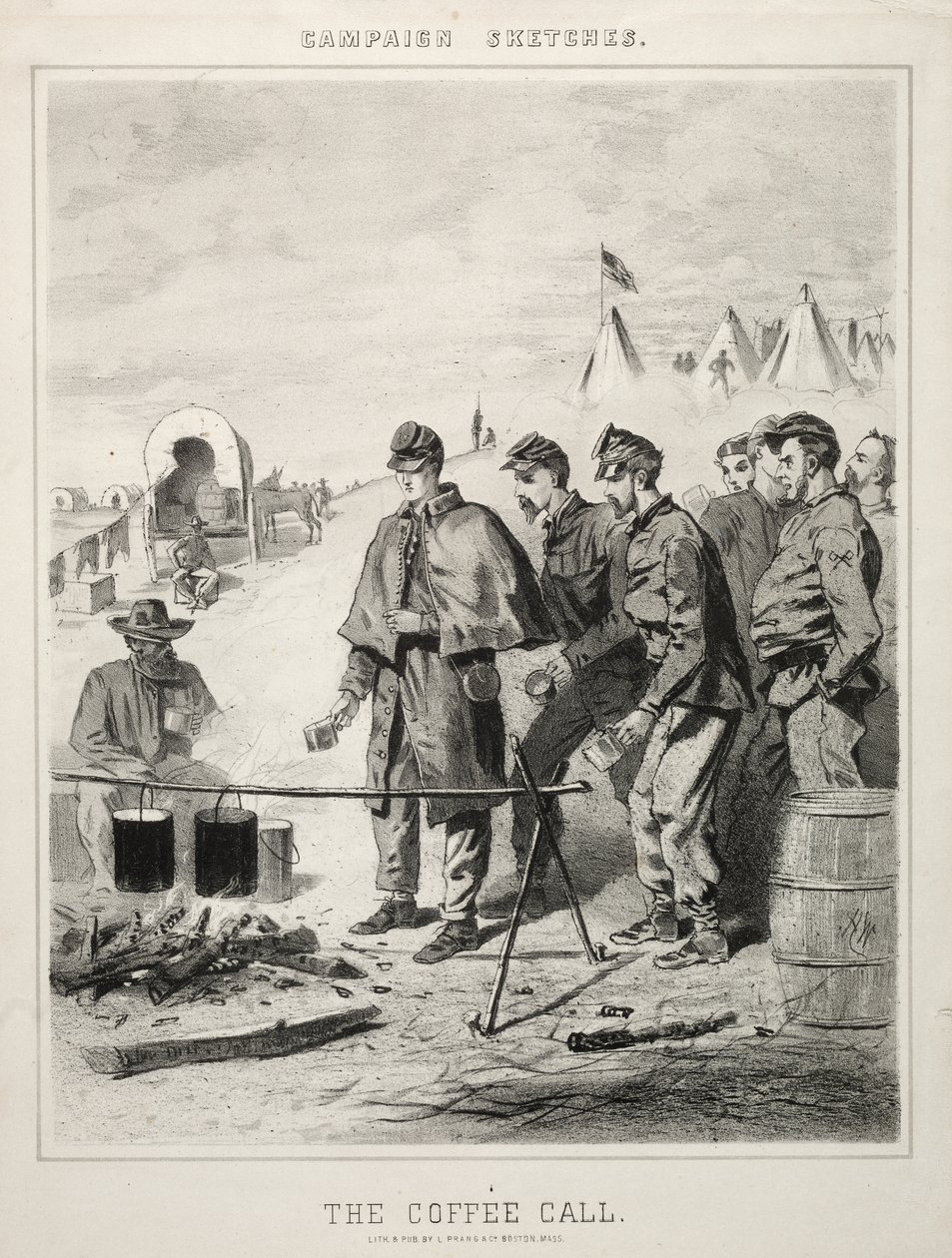 Kampagnenskizzen: Der Kaffeeruf von Winslow Homer