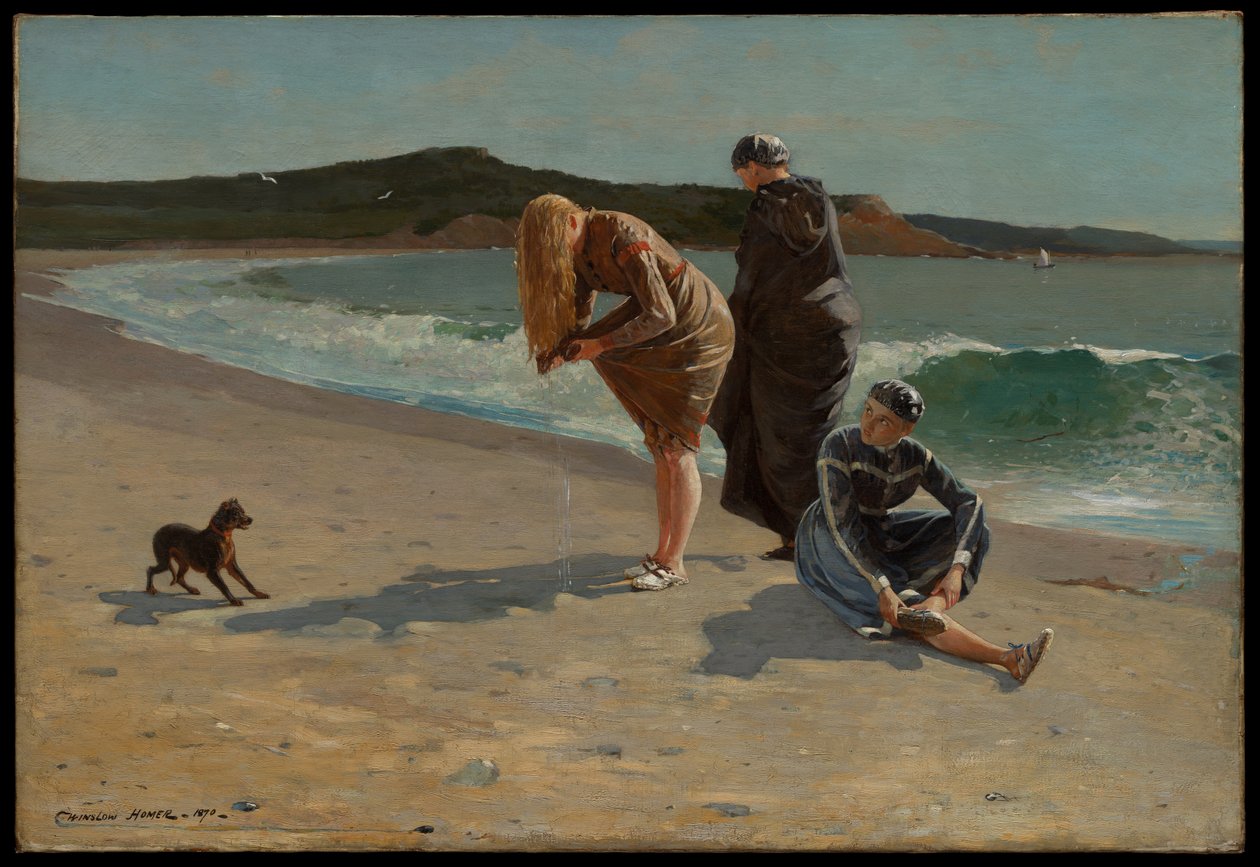 Eagle Head, Manchester, Massachusetts (Hochwasser) von Winslow Homer