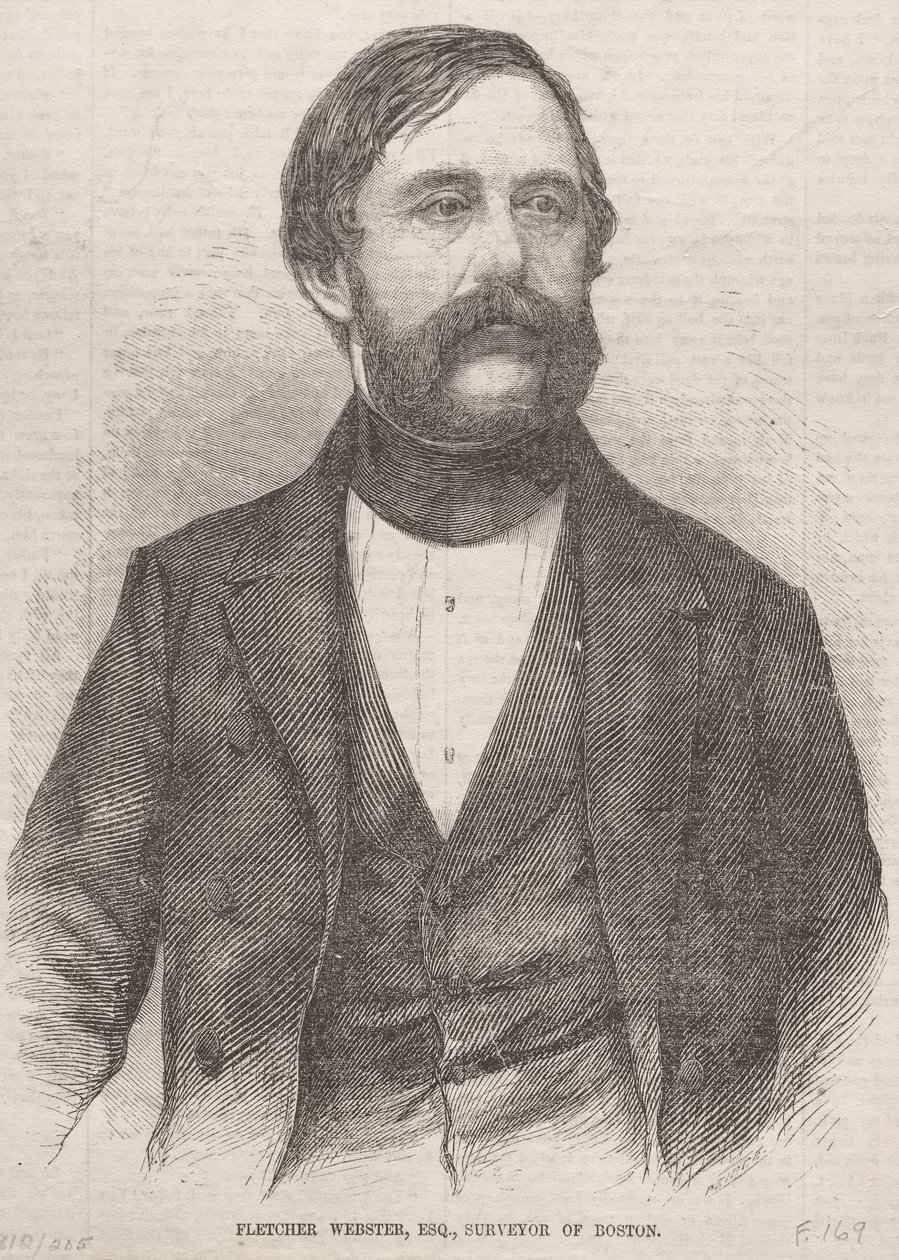 Fletcher Webster, Esq., Vermesser von Boston von Winslow Homer